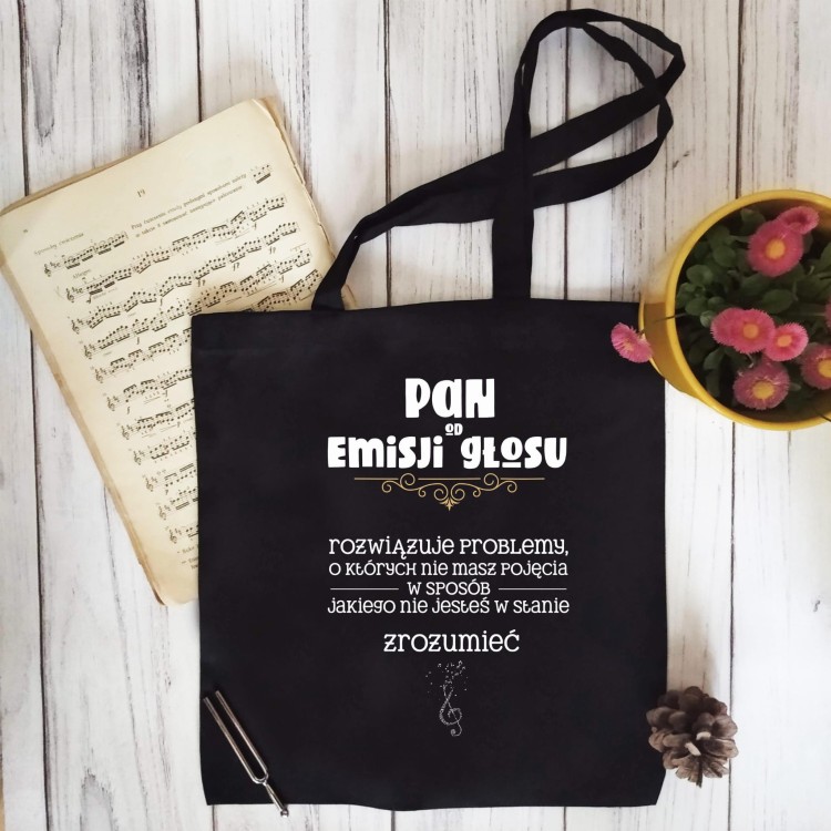 Pani/Pan od emisji głosu - Rozwiązuje problemy - Torba 2 ucha