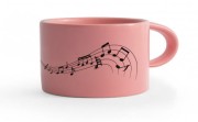 Filiżanka w nutki - Prezent dla muzyka - Muzyczne filiżanka
