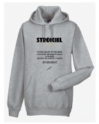 Stroiciel - Rozwiązuje problemy - Prezent dla stroiciela - Bluza