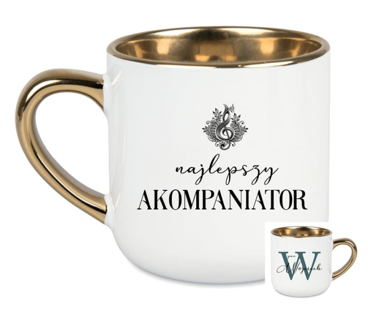 Akompaniator / Akompaniatorka - Personalizacja - Kubek elegant
