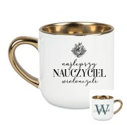 Nauczyciel wiolonczeli / Nauczycielka wiolonczeli - Wiolonczela - Personalizacja - Kubek elegant