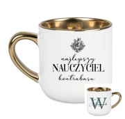 Nauczyciel kontrabasu / Nauczycielka kontrabasu - Kontrabas - Personalizacja - Kubek elegant