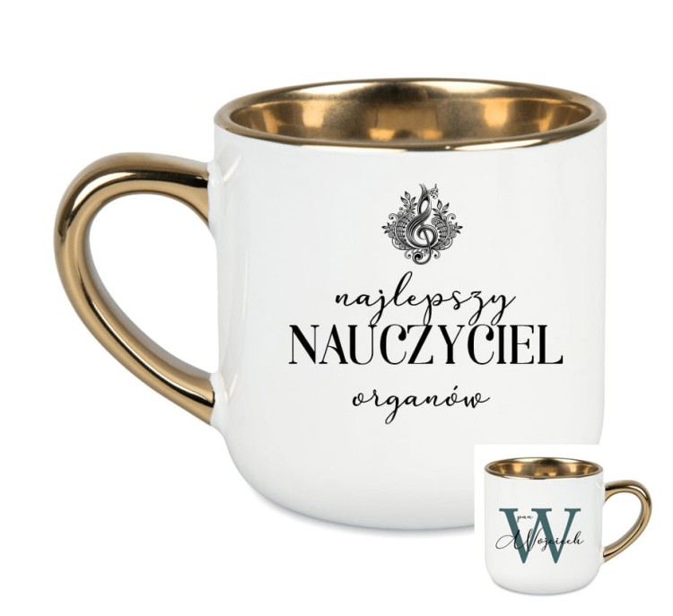 Nauczyciel organów / Nauczycielka organów - Organy - Personalizacja - Kubek elegant