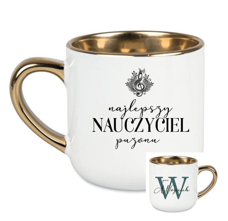 Nauczyciel puzonu / Nauczycielka puzonu - Puzon - Personalizacja - Kubek elegant