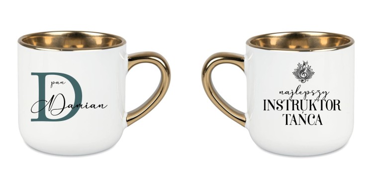 Instruktor tańca / Instruktorka tańca - Taniec - Personalizacja - Kubek elegant