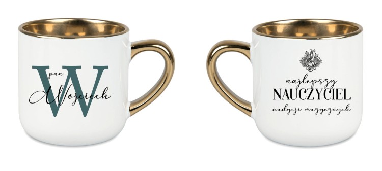 Nauczyciel audycji muzycznych / Nauczycielka audycji muzycznych - Audycje muzyczne - Personalizacja - Kubek elegant