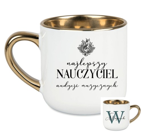 Nauczyciel audycji muzycznych / Nauczycielka audycji muzycznych - Audycje muzyczne - Personalizacja - Kubek elegant