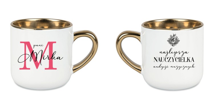 Nauczyciel audycji muzycznych / Nauczycielka audycji muzycznych - Audycje muzyczne - Personalizacja - Kubek elegant