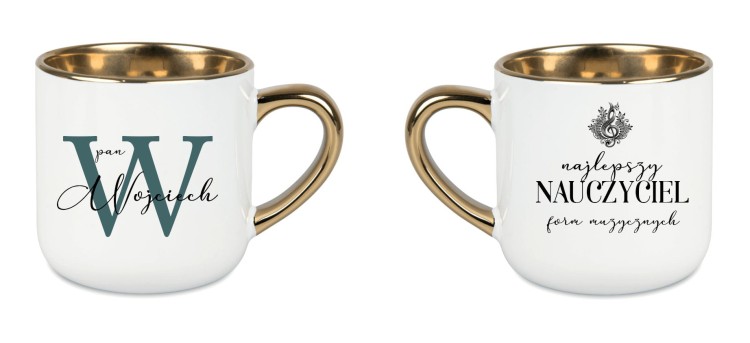 fNauczyciel form muzycznych / Nauczycielka form muzycznych - Formy muzyczne - Personalizacja - Kubek elegant