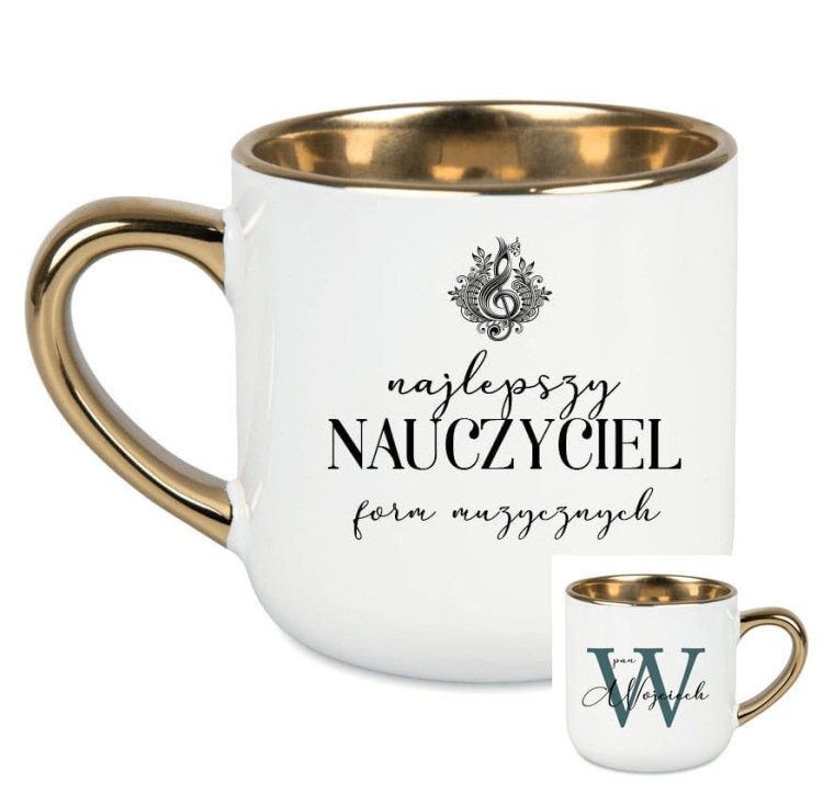 Nauczyciel form muzycznych / Nauczycielka form muzycznych - Formy muzyczne - Personalizacja - Kubek elegant