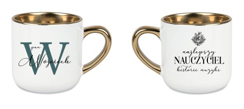Nauczyciel historii muzyki / Nauczycielka historii muzyki - Historia muzyki - Personalizacja - Kubek elegant