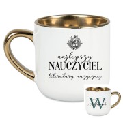 Nauczyciel literatury muzycznej / Nauczycielka literatury muzycznej  - Literatura muzyczna - Personalizacja - Kubek elegant