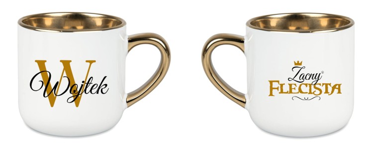 Flet - Zacna flecistka / Zacny flecista - Personalizacja - Kubek elegant