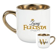 Flet - Zacna flecistka / Zacny flecista - Personalizacja - Kubek elegant