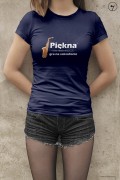 Saksofon - Piękna i gra na saksofonie - Koszulka