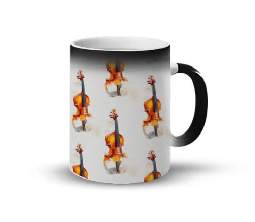 Skrzypce - Prezent dla skrzypka - Prezent dla muzyka - Kubek magiczny