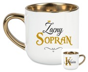Sopran - Zacny sopran - Prezent dla soprana - Personalizacja - Kubek elegant