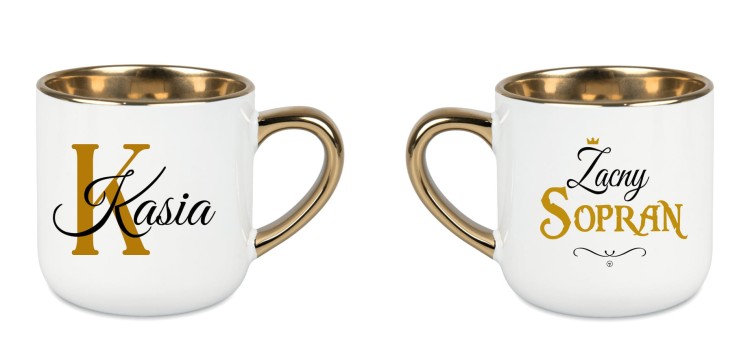 Sopran - Zacny sopran - Prezent dla soprana - Personalizacja - Kubek elegant