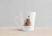 Wiolonczela - Cello is my destiny - Prezent dla wiolonczelisty -  Kubek latte