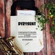 Dyrygent - Rozwiązuje problemy - Prezent dla dyrygenta - Torba na ramię