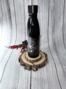 Butelka termiczna z muzycznym grawerem - Personalizacja - Prezent dla muzyka - Klucz wiolinowy