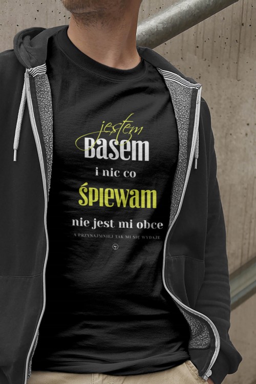 Bas - Prezent dla basa - Jestem basem - Koszulka