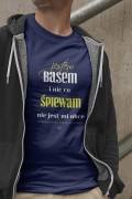 Bas - Prezent dla basa - Jestem basem - Koszulka