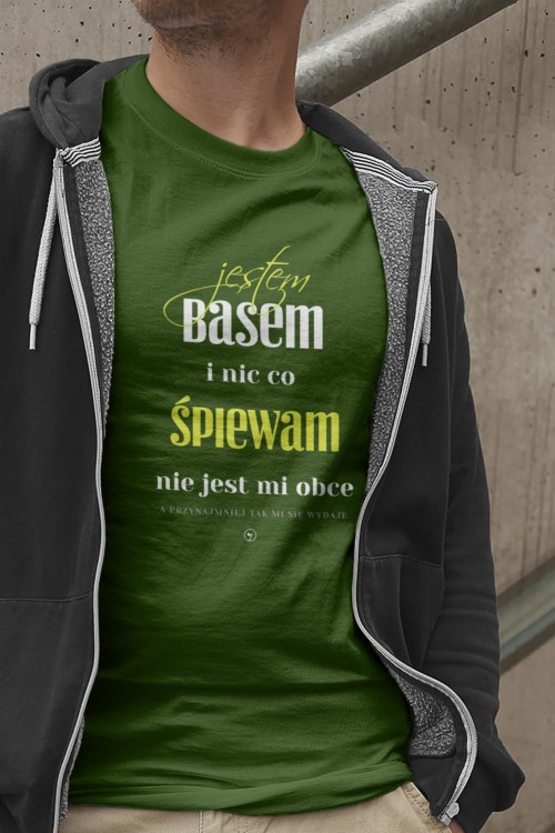 Bas - Prezent dla basa - Jestem basem - Koszulka