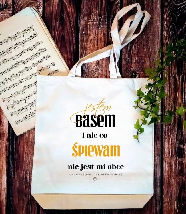 Bas - Chór - Jestem basem - Torba z 2 uchami