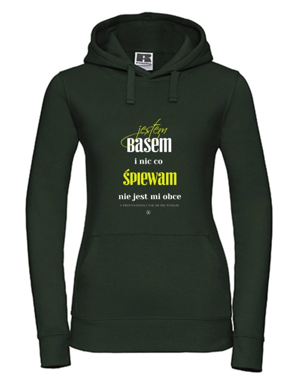 Bas - Jestem basem - Prezent dla basa - Bluza