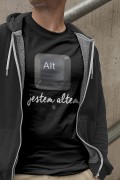 Alt - Jestem altem - Przycisk - Chór – Prezent dla chórzysty - Koszulka