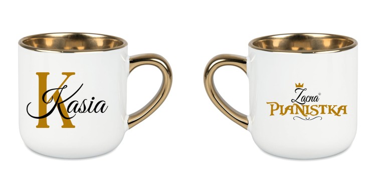 Fortepian - Zacna pianistka / Zacny pianista - Personalizacja - Kubek elegant