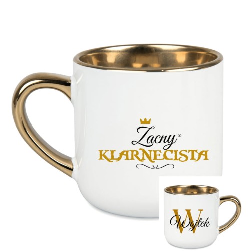Klarnet - Zacna klarnecistka / Zacny klarnecista - Personalizacja - Kubek elegant