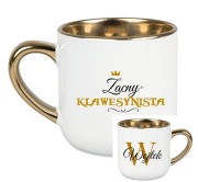 Klawesyn - Zacna klawesynistka / Zacny klawesynista - Personalizacja - Kubek elegant