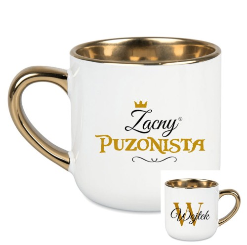 Puzon - Zacna puzonistka / Zacny puzonista - Personalizacja - Kubek elegant