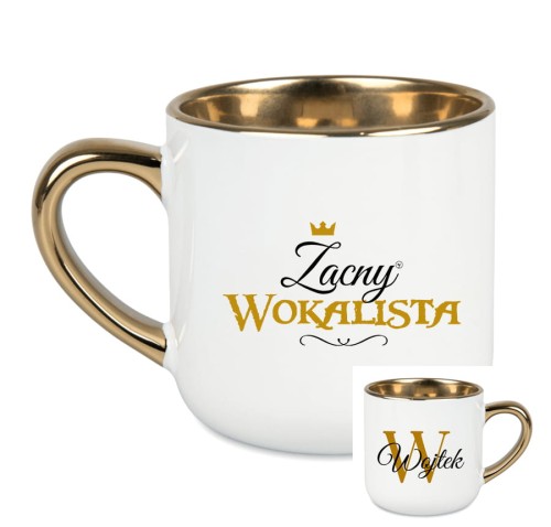 Wokal - Zacna wokalistka / Zacny wokalista - Personalizacja - Kubek elegant