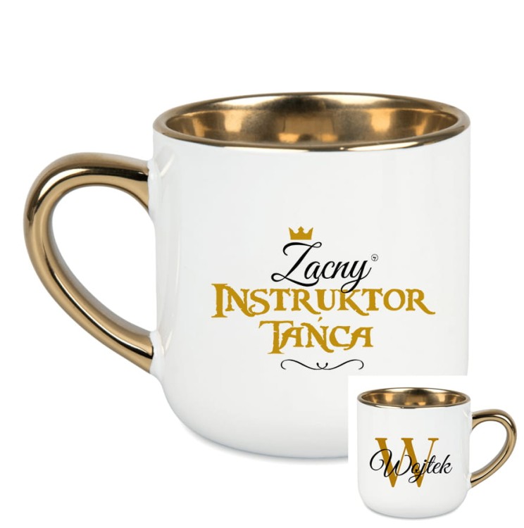 Taniec - Zacna instruktorka tańca / Zacny instruktor tańca - Personalizacja - Kubek elegant