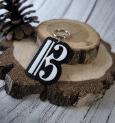 Klucz altowy - Prezent dla muzyka - Brelok 3d