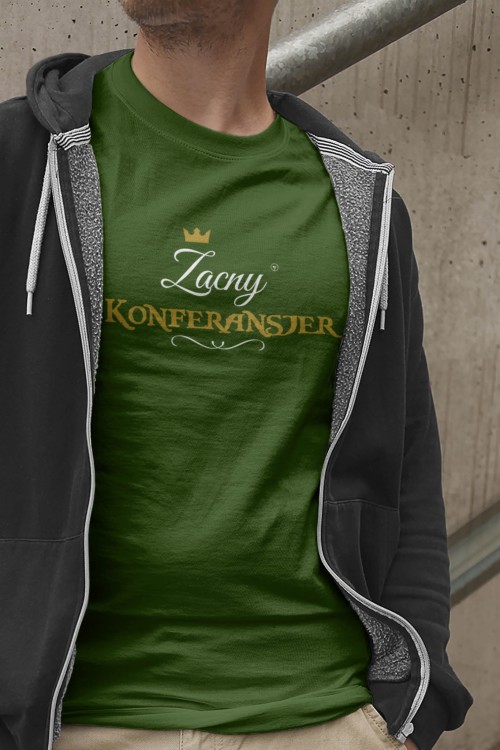 Konferansjer - Koszulka dla konferansjera - osemkowa.pl