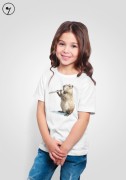 Flute - Capybara playing the flute - Children's T-shirt