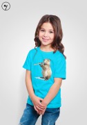 Flute - Capybara playing the flute - Children's T-shirt