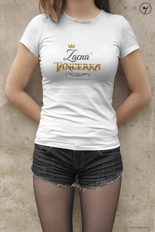Taniec - Koszulka tancerki - osemkowa.pl