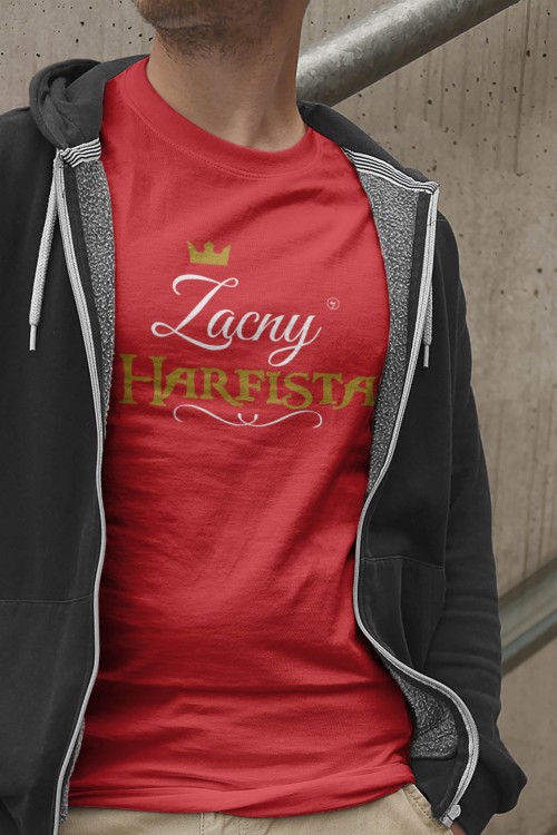 Harfa - Koszulka harfisty - osemkowa.pl