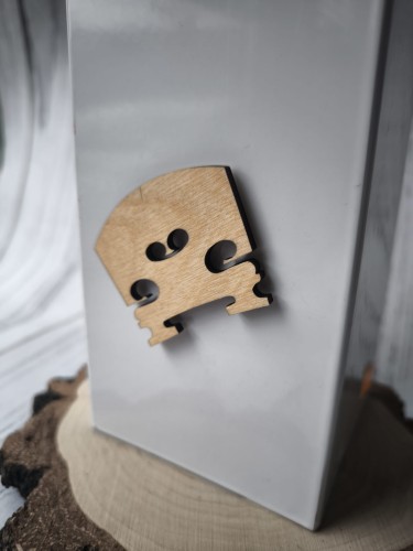 Podstawek - Drewniany magnes z podstawkiem - Magnes