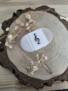 Temperówka z gumką do ścierania - Klucz wiolinowy