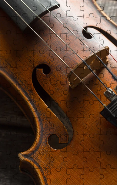 Skrzypce - Puzzle - Prezent dla skrzypka - 252 elementy - Puzzle