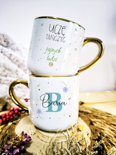Instruktor tańca / Instruktorka tańca - Taniec - Uczę tańczyć - Personalizacja - Kubek elegant