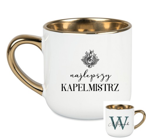 Kapelmistrz - Najlepszy kapelmistrz - Prezent dla kapelmistrza - Personalizacja - Kubek elegant