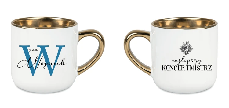Koncertmistrz - Najlepszy koncertmistrz - Prezent dla koncertmistrza - Personalizacja - Kubek elegant