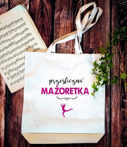 Mażoretka - Prezent dla mażoretki - Prześliczna mażoretka - Torba
